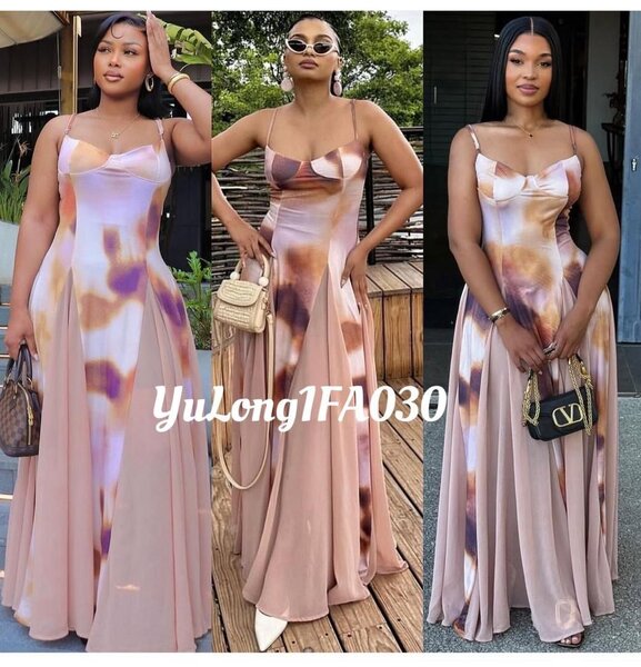 Robe longue élégante soirée