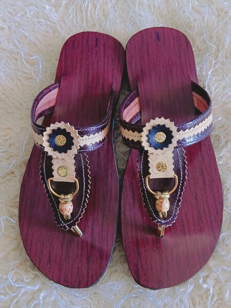 Sandales en cuir artisanales