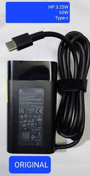 #Chargeur #HP original USB-C 65w.