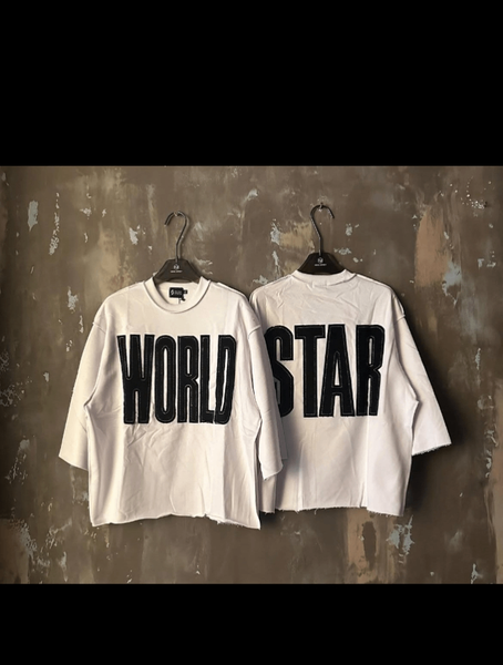 T-shirts unisex "World" et "Peace"