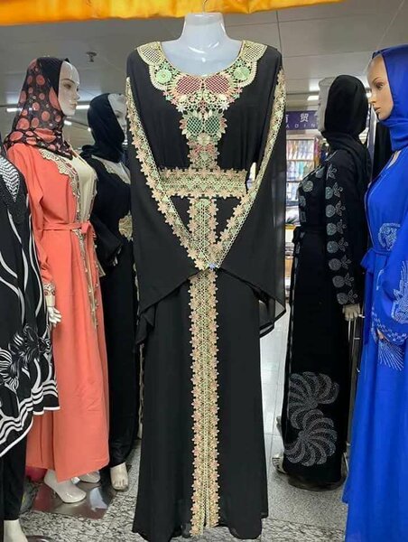 Robe Abaya Élégante Femme