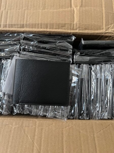 50 pieces portefeuille en cuir en gros