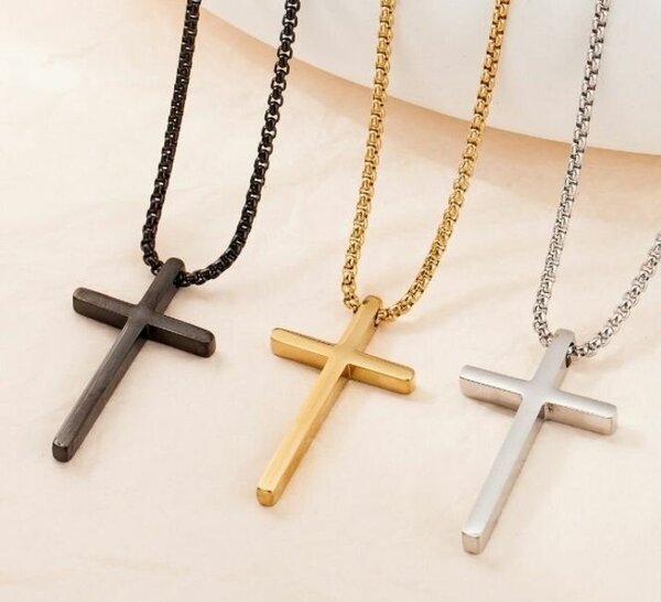 Stylish Cross Necklaces Set