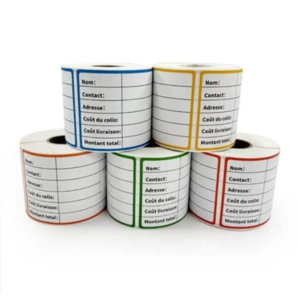 Rouleau de 200 étiquettes