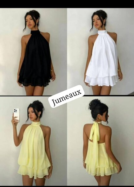 Robe d'été sans manches