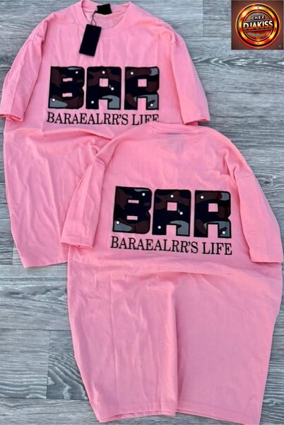 T-shirts colorés unisexes