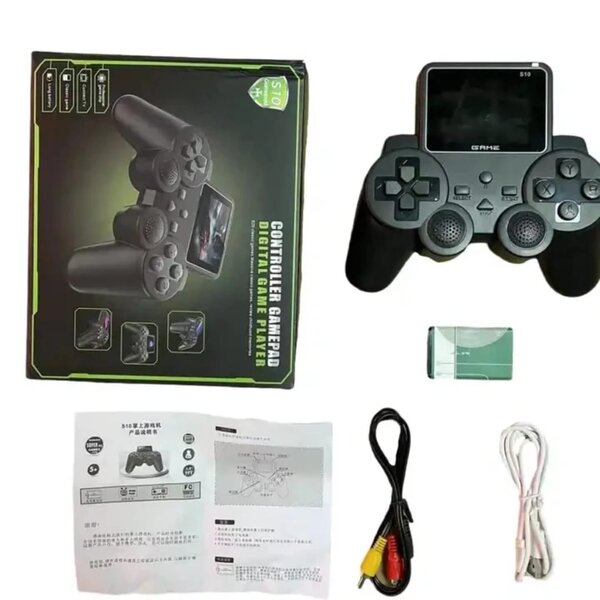 Manette de jeu portable avec écran