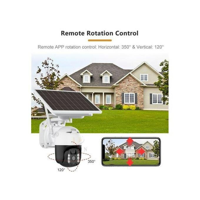 Camera Solaire WiFi Vision HD rotation 360⁰