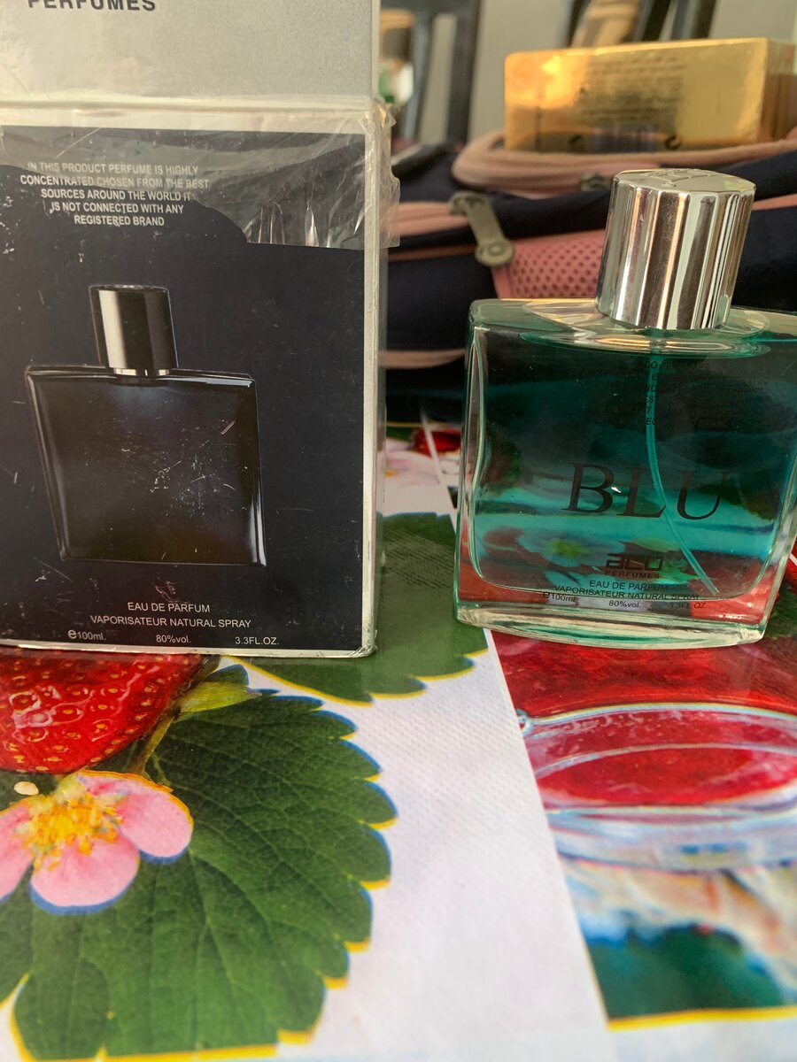 Parfum élégant BLU pour hommes