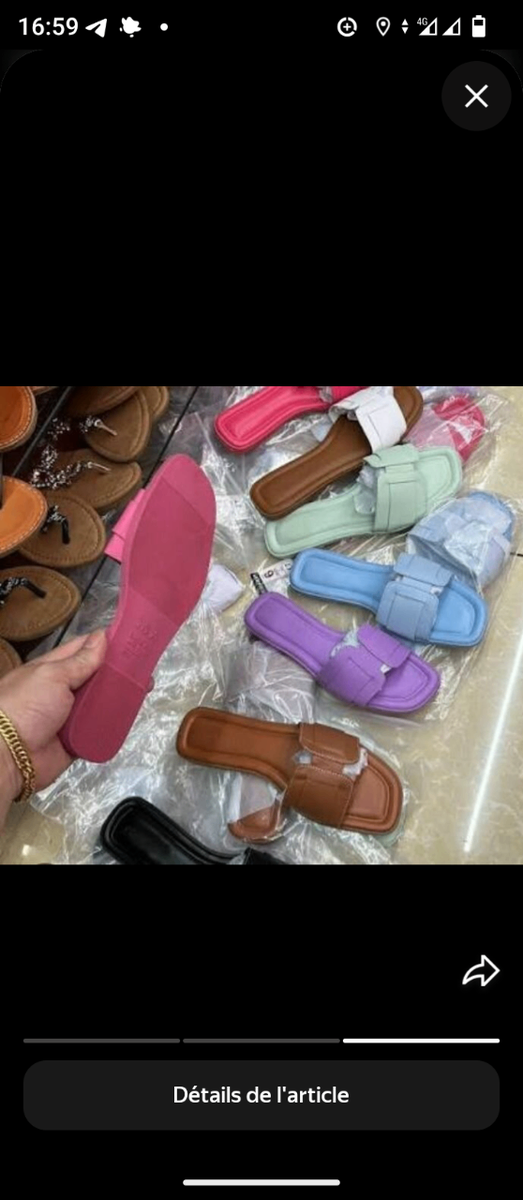 Sandales Colorées pour Femmes
