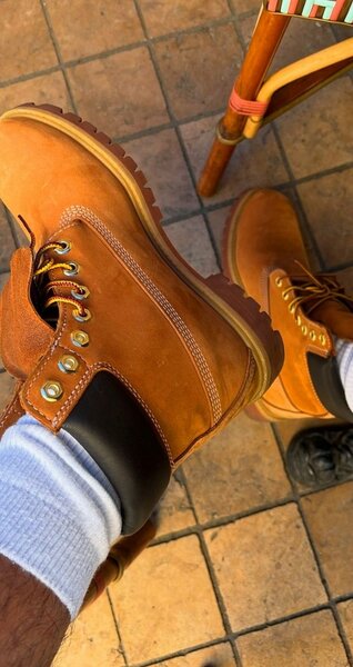 Bottes de travail en cuir robuste