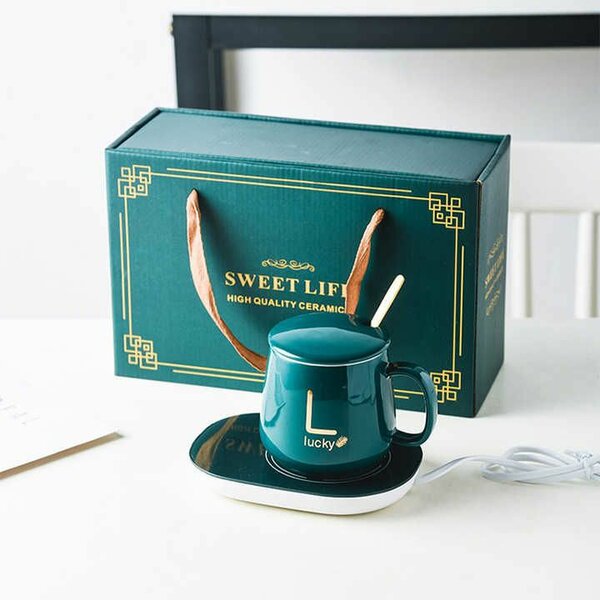 Tasse à café chauffante