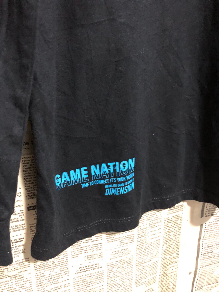T-shirt à manches longues Gamer