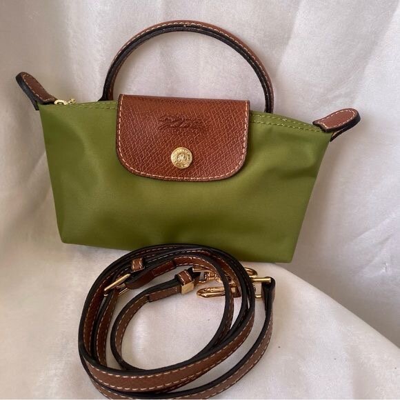 Mini longchamp vert