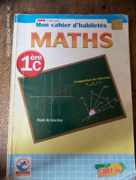 Mathématiques 1ère C Cahier