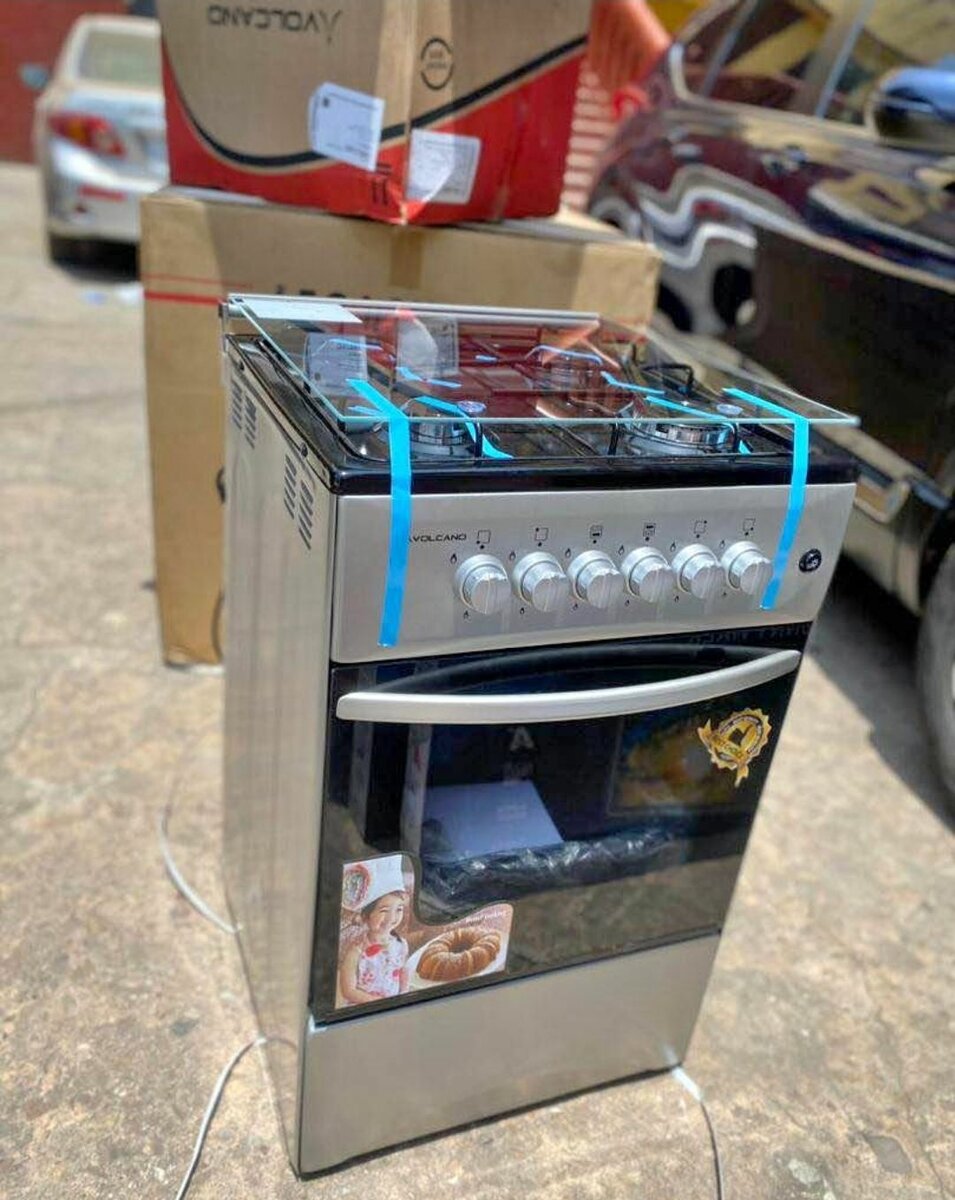 Gas Cooker with Oven and Grill