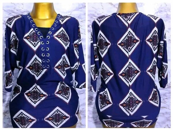 Haut à motifs ethniques