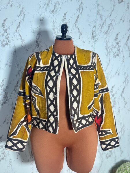 Veste artistique colorée