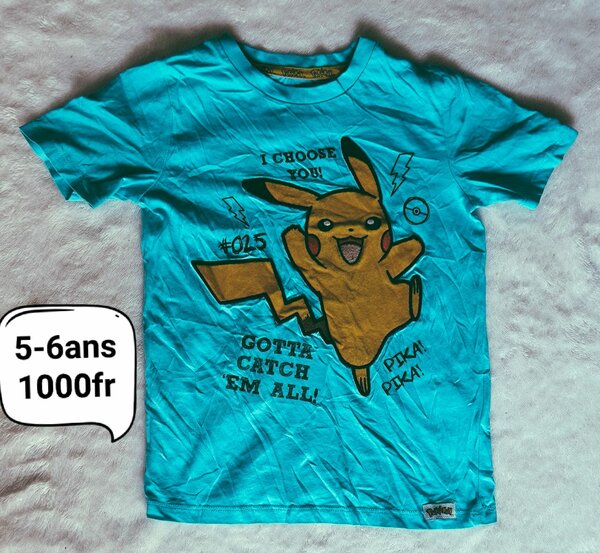 T-shirt enfant Pokémon/Pokemon/Pikachu