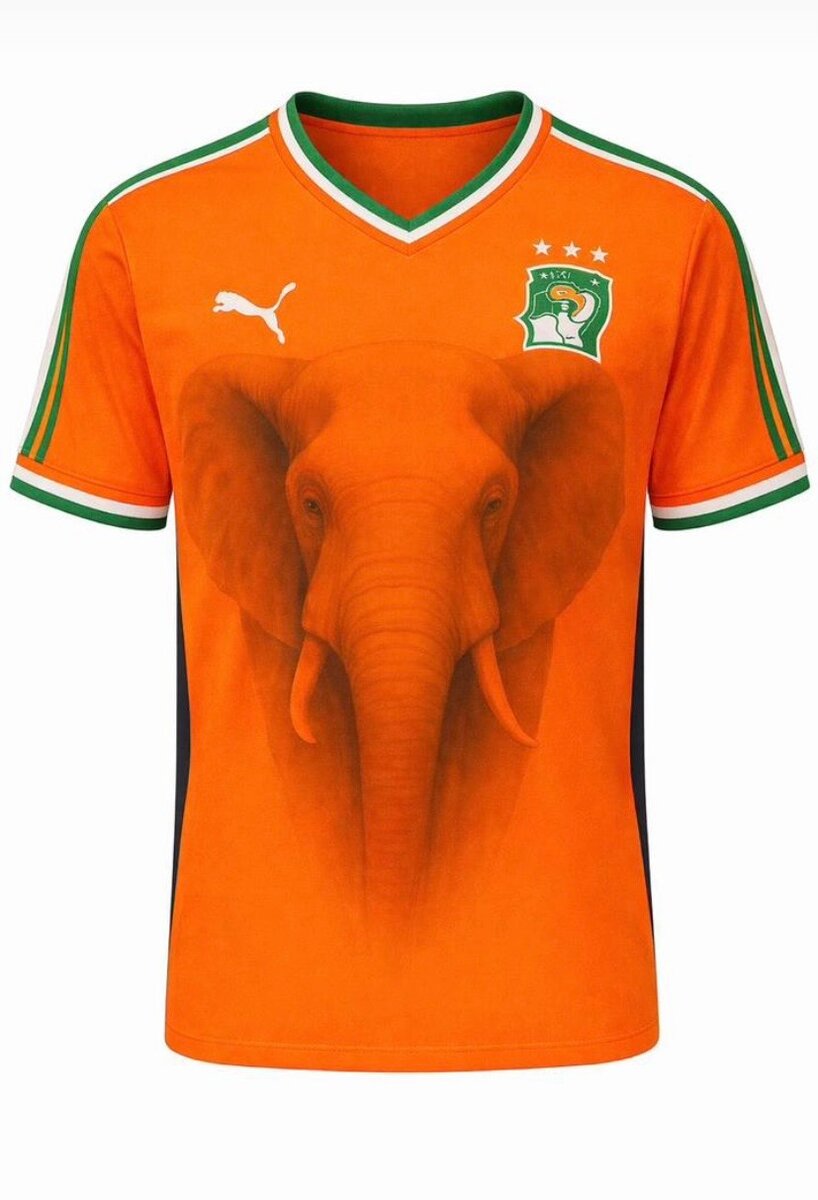 Maillot Côte d'Ivoire Puma