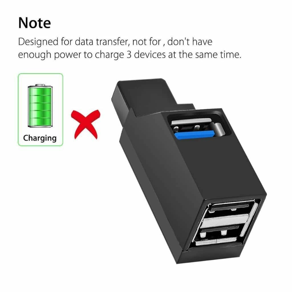 Adaptateur 3 En 1  USB -USB C Vers USB3.0