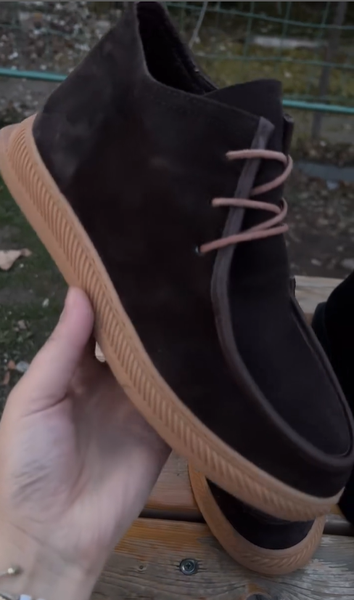 ботинки коричневые