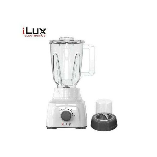 Ilux Blender 2 En 1 - LX-555P- 300W - 1.5 L - Blanc