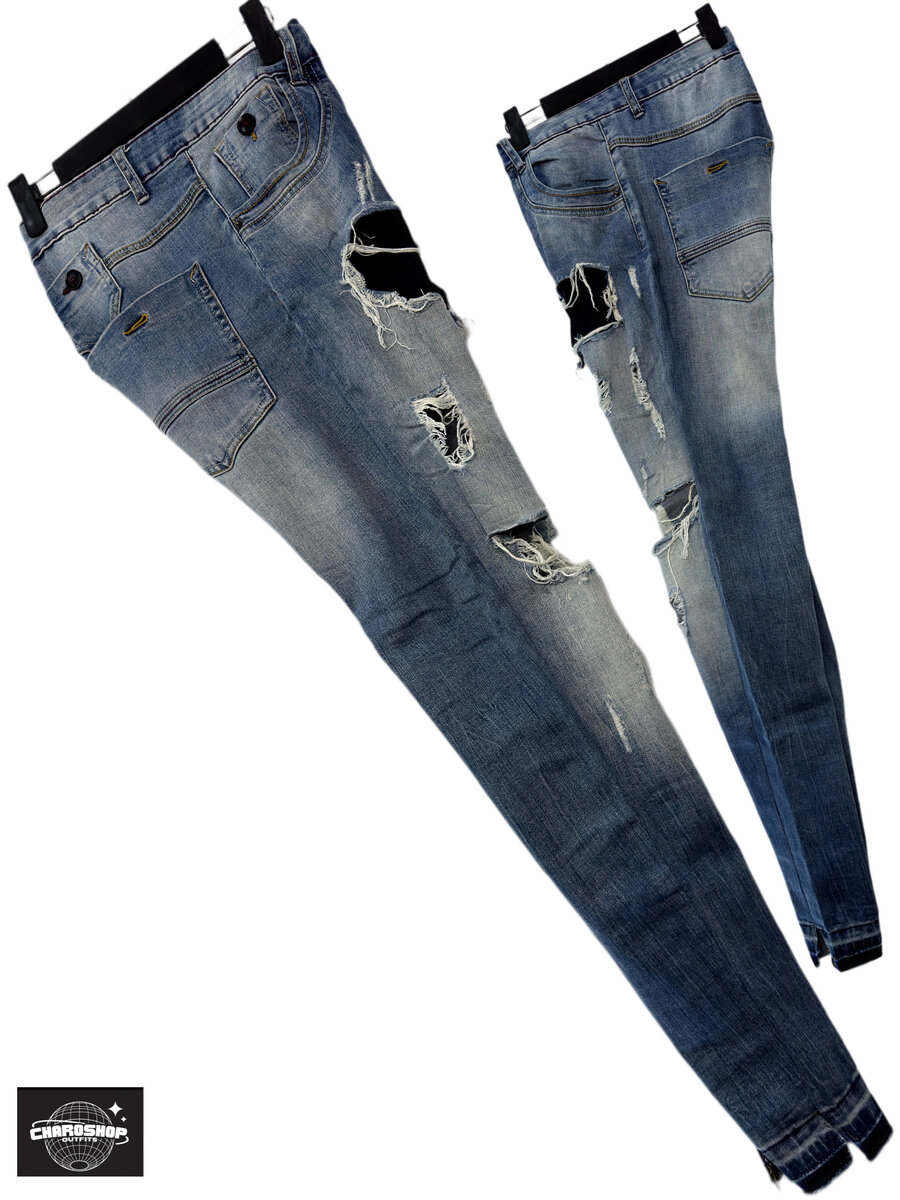 Jeans déchirés homme stylés