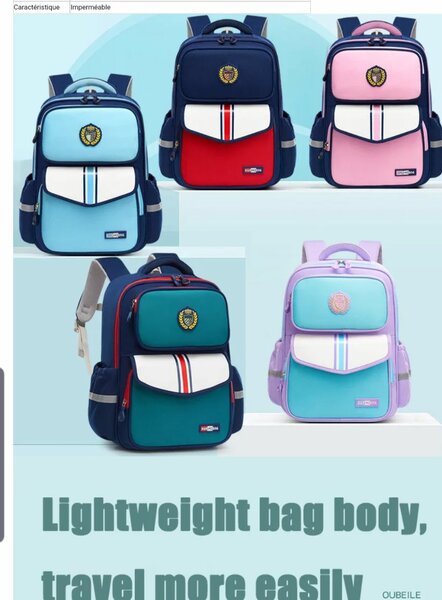 Sac à dos léger imperméable