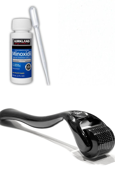 Minoxidil+ derma roller