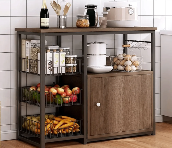 Kitchen Rack Floor Multi-Layer Household Oven Rack