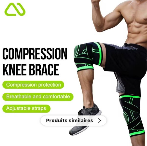 Genouillère Compression Réglable