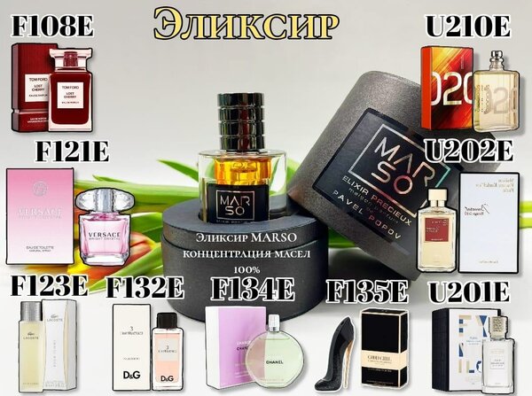 Парфюм созданный по мотивам известных брендов.Звучит 6