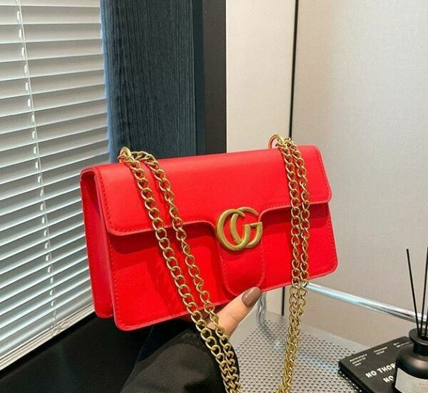 Sac à main rouge femme