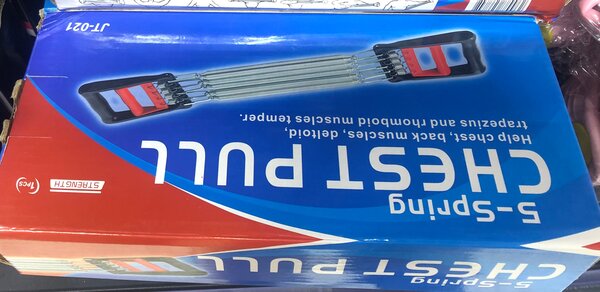 Exercice de résistance pour homme - 5 ressorts