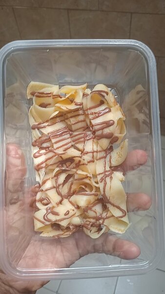 Tagliatelles au chocolat