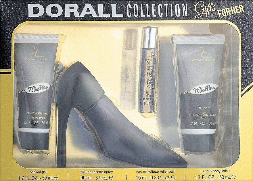 Dorall collection Miss Fine 4-in-1 gift set for her