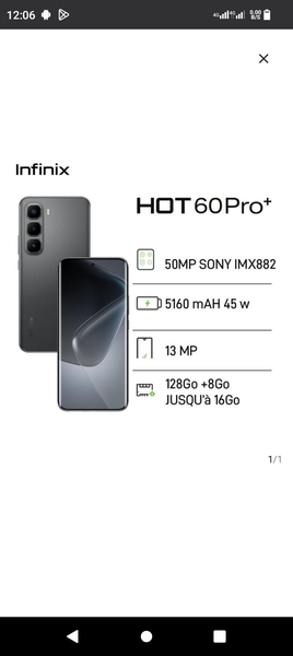 Infinix HOT 60 Pro+ Smartphone