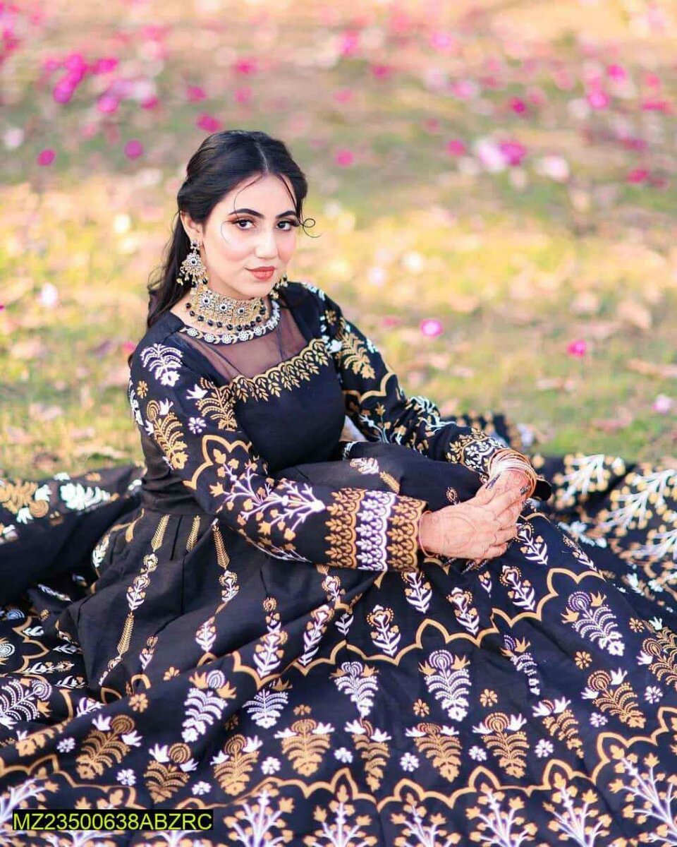 Katan silk printed MAXI 3p