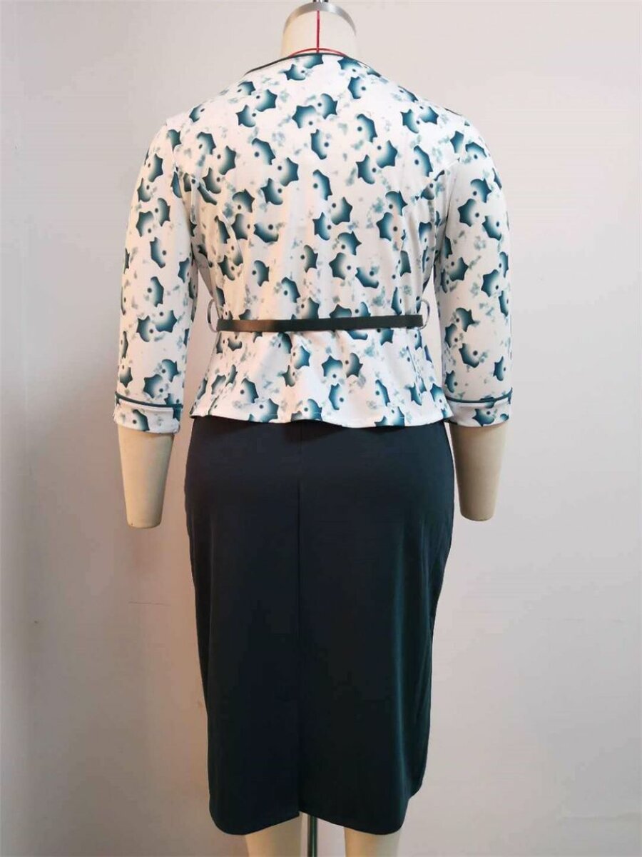 Robe deux pièces élégante