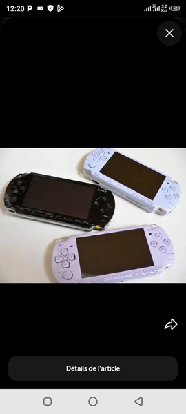 Console PSP Slim pour jeux vidéo