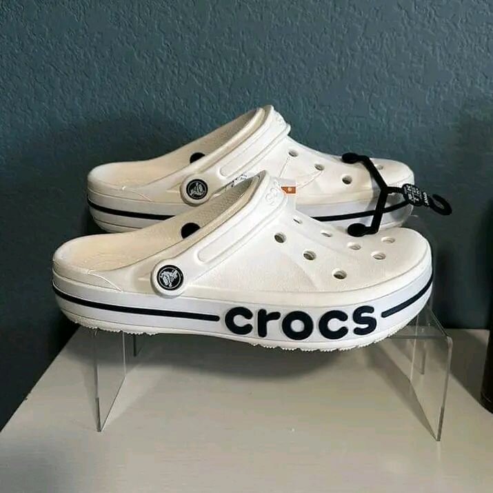 Classic Crocs, bayabands and unicorns crocs