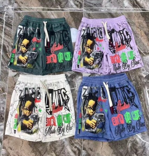 Shorts graphiques urbains