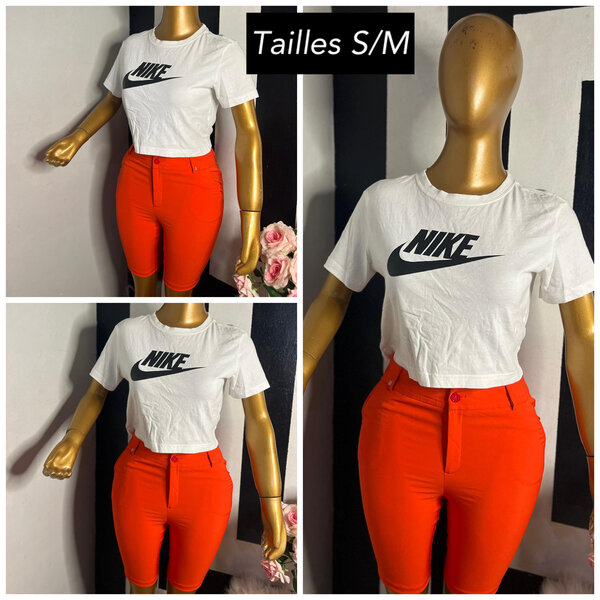 Jupe asymétrique fleurie