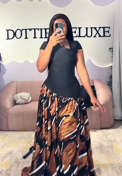Robe élégante maxi soirée