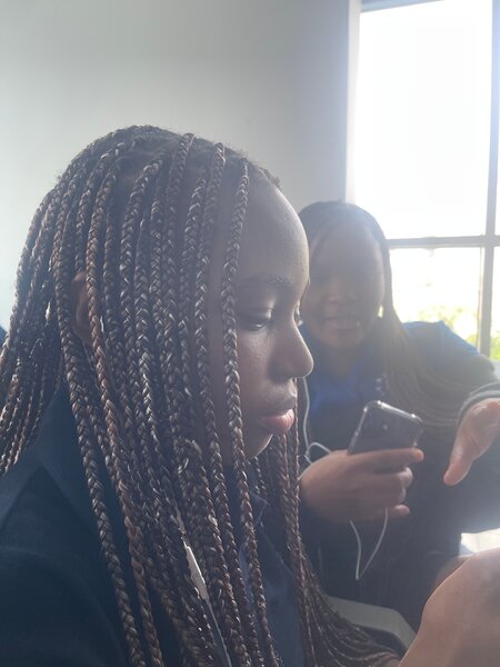 Coiffure Afro Tressée