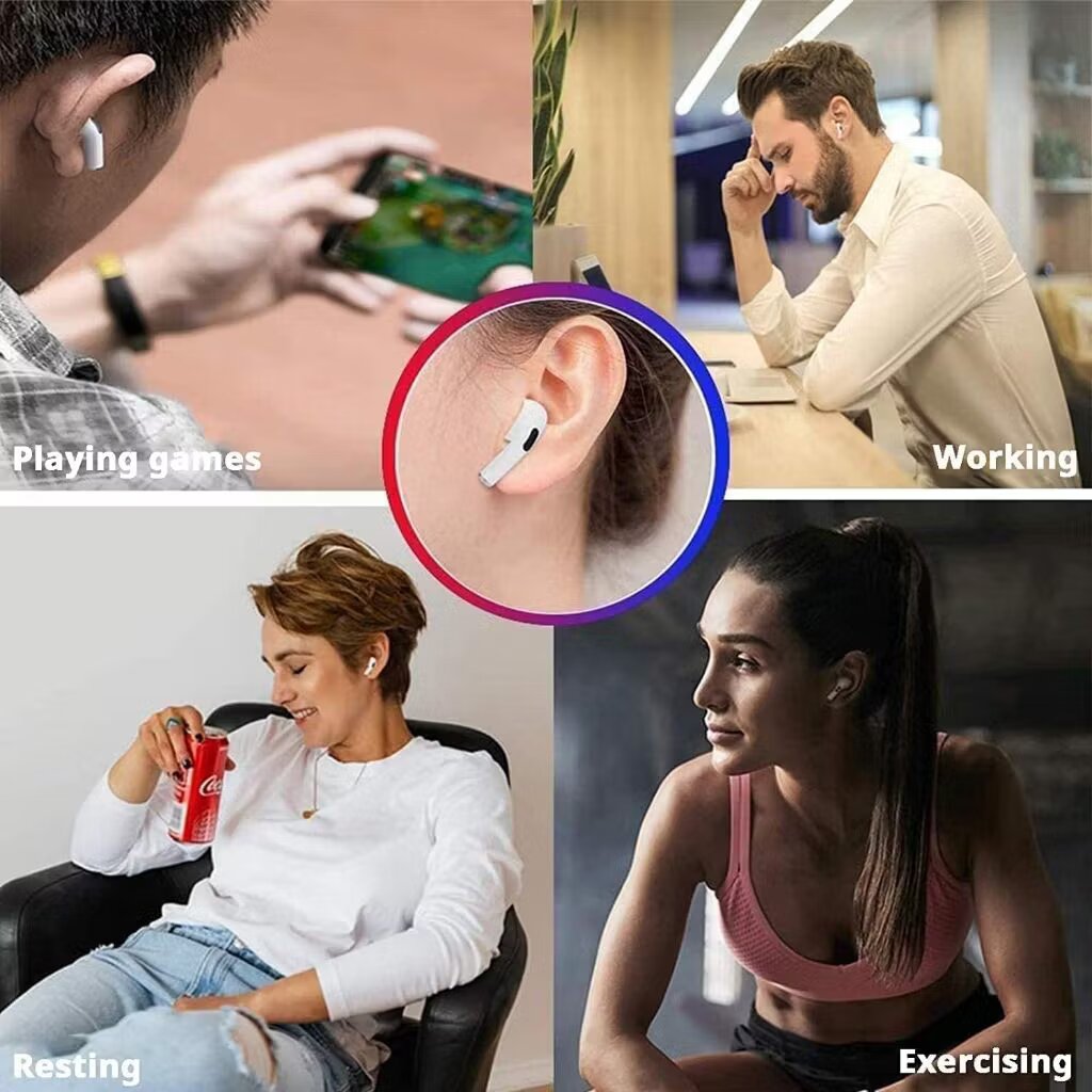 Pods Pro 2 (White) - Best Sound,Bass & Long Battery Life