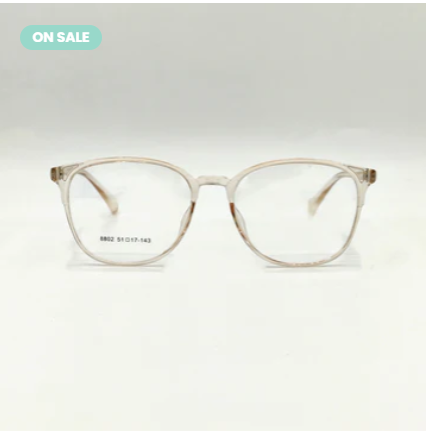 Oval Sandy Brown Unisex Frame