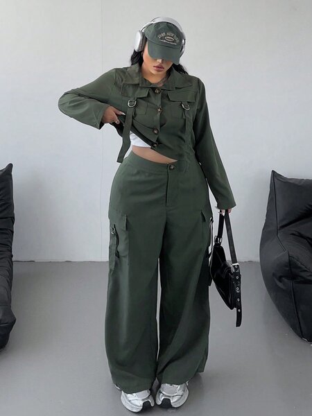 Pantalons larges élégants femme