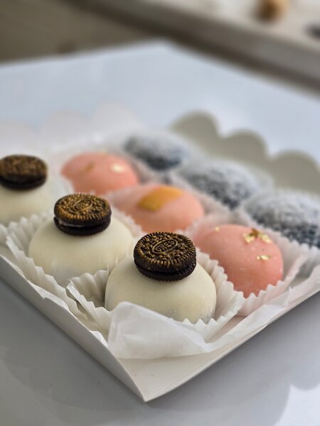 Бокс из мини моти